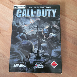 Kult PC Spiel Call of Duty 1 Limited Edition mit Soundtrack CD