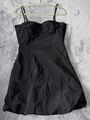 COMMA Abendkleid Ballonkleid Kleid aus Polyester edel elegant Gr 40 in schwarz