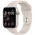 Apple Watch SE 2022 Sportarmband S/M 44 mm Aluminium GPS polarstern/polarstern