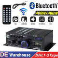 800W bluetooth Stereo Mini Verstärker HiFi Power Audio Bass AMP USB MP3 FM Auto