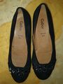 Gabor Sacchetto Damenschuhe  Gr.42,5 UK 8,5, Schwarz, Ballerina,  G