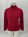 PETER HAHN Rollkragen Pullover Red Cherry Reine Tasmanische Schurwolle Gr.40/42