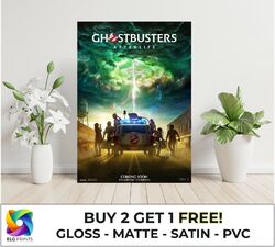 Ghostbusters Afterlife Film Kino großes Poster Kunstdruck Geschenk mehrere Größen