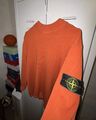 Stone Island Pullover Orange