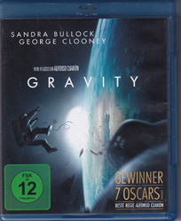 Blue-ray-DVD - Gravity - Sandra Bullock, George Clooney