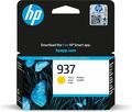 HP 937 (4S6W4NE) gelb Original Druckerpatrone, für OfficeJet Pro 9720e; 9730e