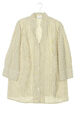 Peter Hahn Blouse with 3/4 Sleeve Stripes D 46 beige