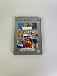 Grand Theft Auto Vice City Platinum Playstation 2 Ps2 komplett mit Anleitung