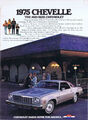 1975 GM Chevrolet CHEVELLE USA Prospekt brochure