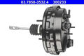 Bremskraftverstärker pneumatisch 03.7858-3532.4 ATE für VOLVO S80 I V70 II S60 I