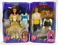 2x 1991 Mattel Disney Classics Puppe: Beauty Belle and The Beast (Prince) / NrfB