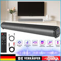 Bluetooth Soundbar Wireless 4 Lautsprechersystem Subwoofer Surround TV Heimkino