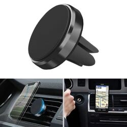 Handyhalterung Auto Magnet Lüftungsgitter KFZ Smartphone Halter Universal Rund