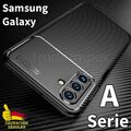 Handy Hülle für Samsung Galaxy A15 A16 A33 A34 A35 A53 A54 A55 5G Carbon Optik