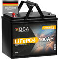 LiFePO4 100Ah 12V Lithium Batterie  Akku USV Wohnmobil Solarbatterie Boot