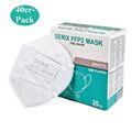 40x FFP2 Maske Serix Atemschutzmaske Mundschutz Masken Weiß