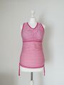 Tankini Top mit UV-Schutz, Lichtschutzfaktor 50, pink rosa Streifen, Gr. XS S