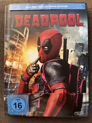 Deadpool Collectors Edition Bluray inkl. Booklet Zustand Sehr Gut!