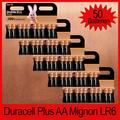 50 x Duracell Plus AA Mignon MN1500 LR6 Batterien NEU