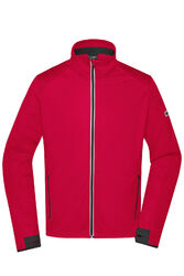 Herren Softshell Jacke für Sport und Freizeit Softshelljacke JN1126 Rot