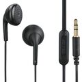 Hama In-Ear-Stereo-Kopfhörer Tubby Headset Handy Lautstärkeregler Kabel Schwarz