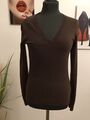 Tommy Hilfiger Pullover Farbe Braun Grösse S Baumwolle Mit Cashmere Damen