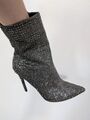 Tolle High Heel Boots von Steve Madden mit Rhinestones, NP: 159,-