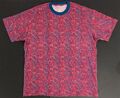 Nike SB Paisley Muster Herren T-Shirt 100% Baumwolle Loose Fit Skateboarding Gr. XL