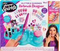 Shimmer n Sparkle Glitter & Shimmer Airbrush Nageldesign Studio Set Brandneu