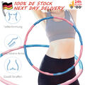 8 Teile Hula Hoop Hoola Reifen Hula Fitness Erwachsene Bauchtrainer Workout Gym