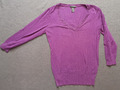 Damen Pullover/Oberteil/Top/Langarmshirt Gr: S von H&M in Lila