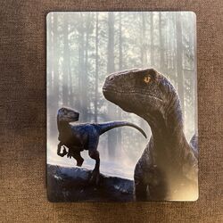 4K UHD + Blu ray Steelbook - Jurassic World: Ein neues Zeitalter - DE-Wie Neu!