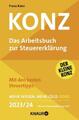 Franz Konz Konz, Das Arbeitsbuch zur Steuererklärung 2023/24