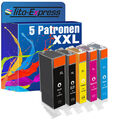 Patronen für Canon PGI-570 CLI-571 MG5750 5752 6850 6853 TS5050 6040 6050 6051 