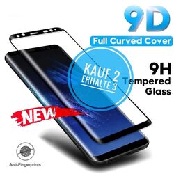 Samsung Galaxy S9 PLUS S8 S9 S9+ S8 Plus Schutzglas Echtglas 3D Panzerfolie TOP 