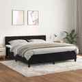 Boxspringbett mit Matratze Bettgestell Polsterbett Lattenrost Bett Samt vidaXL