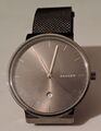 Gebrauchte Skagen Herren Ancher SKW6432 grau/schwarz Edelstahl Batterieuhr