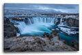 Lein-Wand-Bild Niagara-Falls Traum-Landschaft Wasser See Natur-Bilder Wasserfall