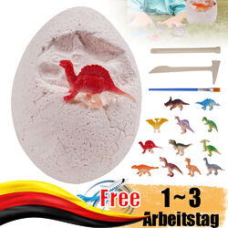 Dinosaur Dig Clay and Play Dino Eier Ausgraben Set Ausgrabungsset für Kinder DHL