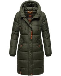 Marikoo Damen Winterjacke Stepp Jacke Anorak Parka Warm Mantel Kapuze Yuikoo NEU