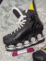 BAUER S23 "t-blade" Schlittschuh Black-White, Gr. 8 / EU 43