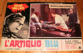 AHF,kl.Plakat,L'ARTIGLIO BLU,Die blaue Hand,Edgar Wallace,Harald Leipnitz, Klaus