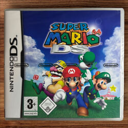 Nintendo DS Super Mario 64 DS Sealed Verschweißt