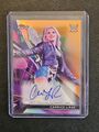 2021 Topps Finest Candice LeRae Autograph Orange /25