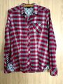 Guess Hemd, Bluse, Gr. S, rot grau schwarz, kariert, Neu