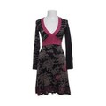 Desigual, Kleid, Größe: XS, Schwarz/Mehrfarbig, Baumwolle, Damen #5Yz