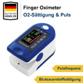 Pulsoximeter Finger Oximeter Sauerstoff Puls SpO2 Messgerät SpO-2 Pulsoxymeter .
