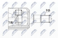 NTY NPW-HY-501 Gelenksatz, Antriebswelle für HYUNDAI,HYUNDAI (BEIJING)