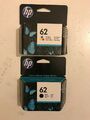 Original Original HP 62 Schwarz + 62 Tri-Colour Combo Pack Tintenpatronen - 2025