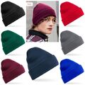 Beechfield Recycled Original Cuffed Beanie CB45R Herren Damen Strickmütze Winter